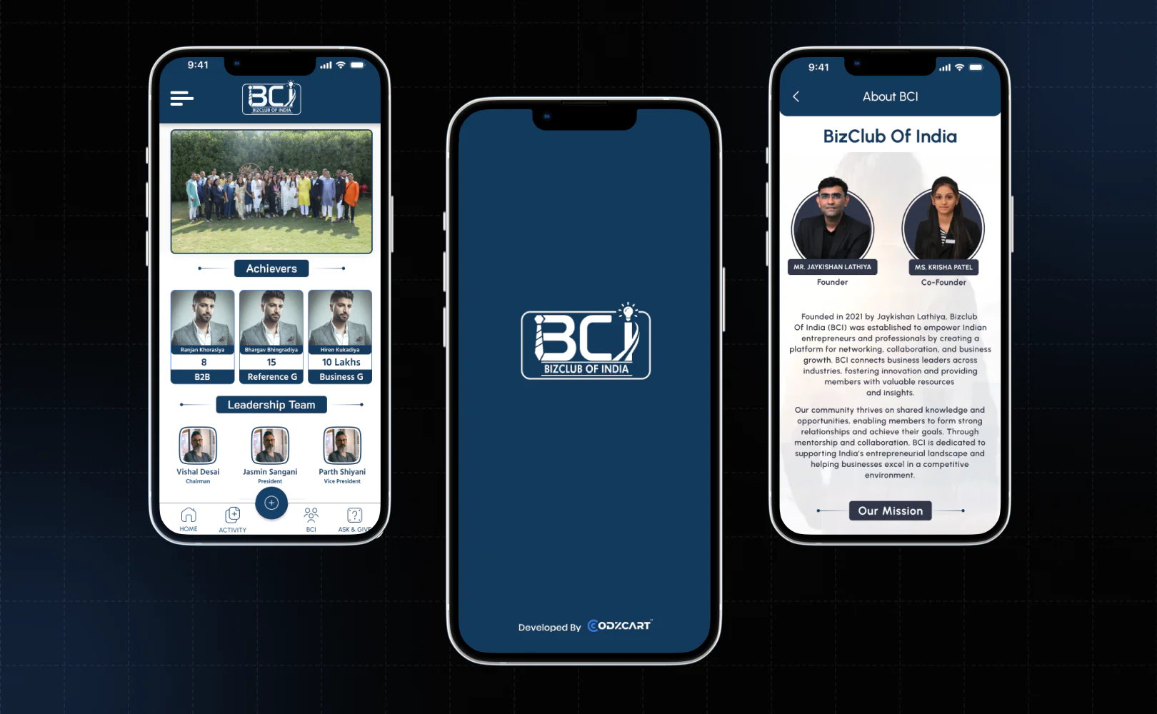Application Development BCI